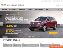 Tablet Screenshot of chevofdelano.com